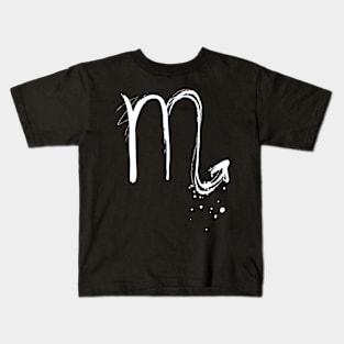 Scorpio Zodiac Sign Kids T-Shirt